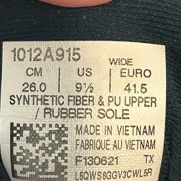 Asics Gel Excite 8 Sneakers Womens Size 9.5 WIDE Navy Blue Running Shoes - Picture 7 of 10